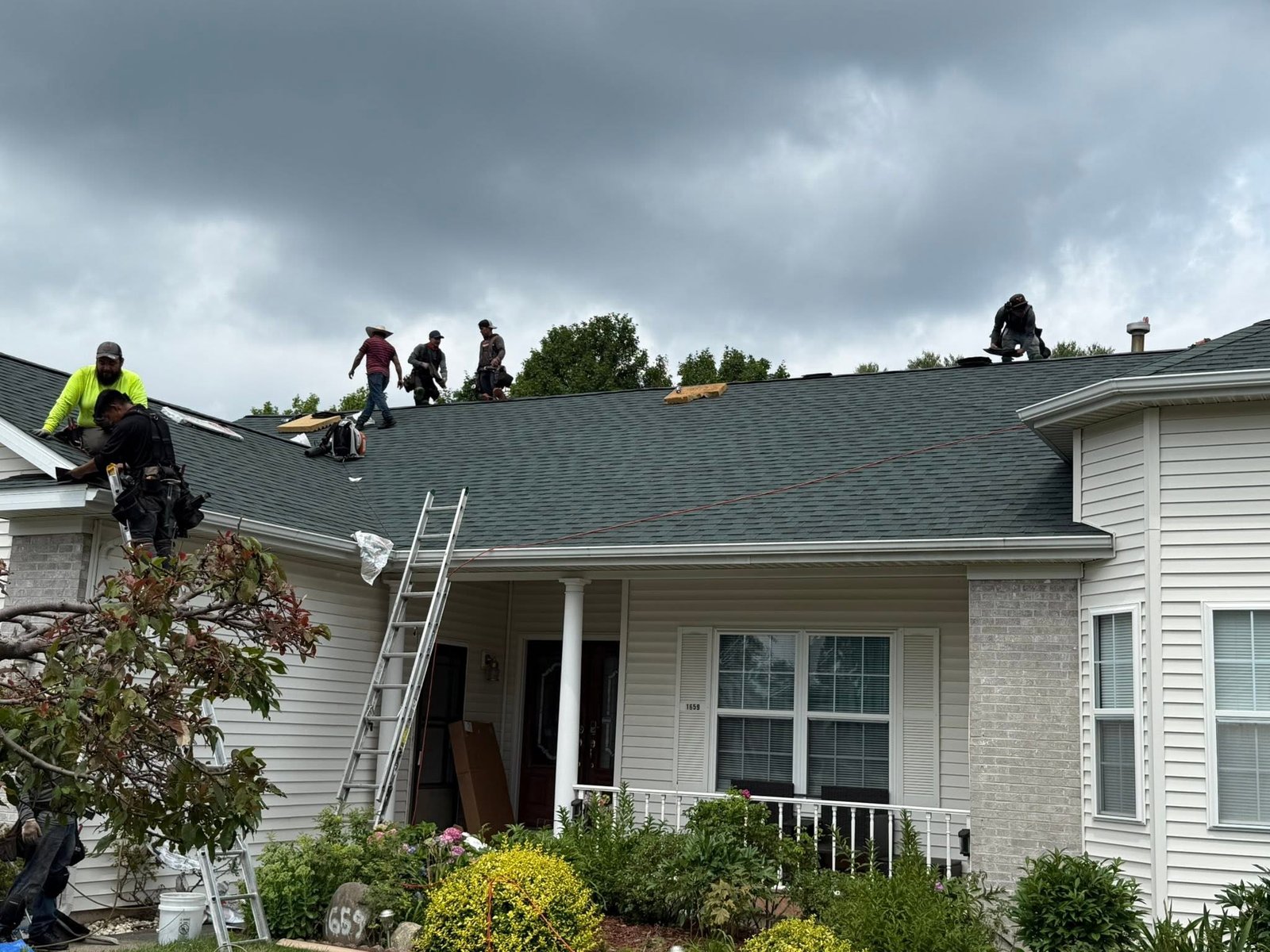 ABZ Construction roofing project 2